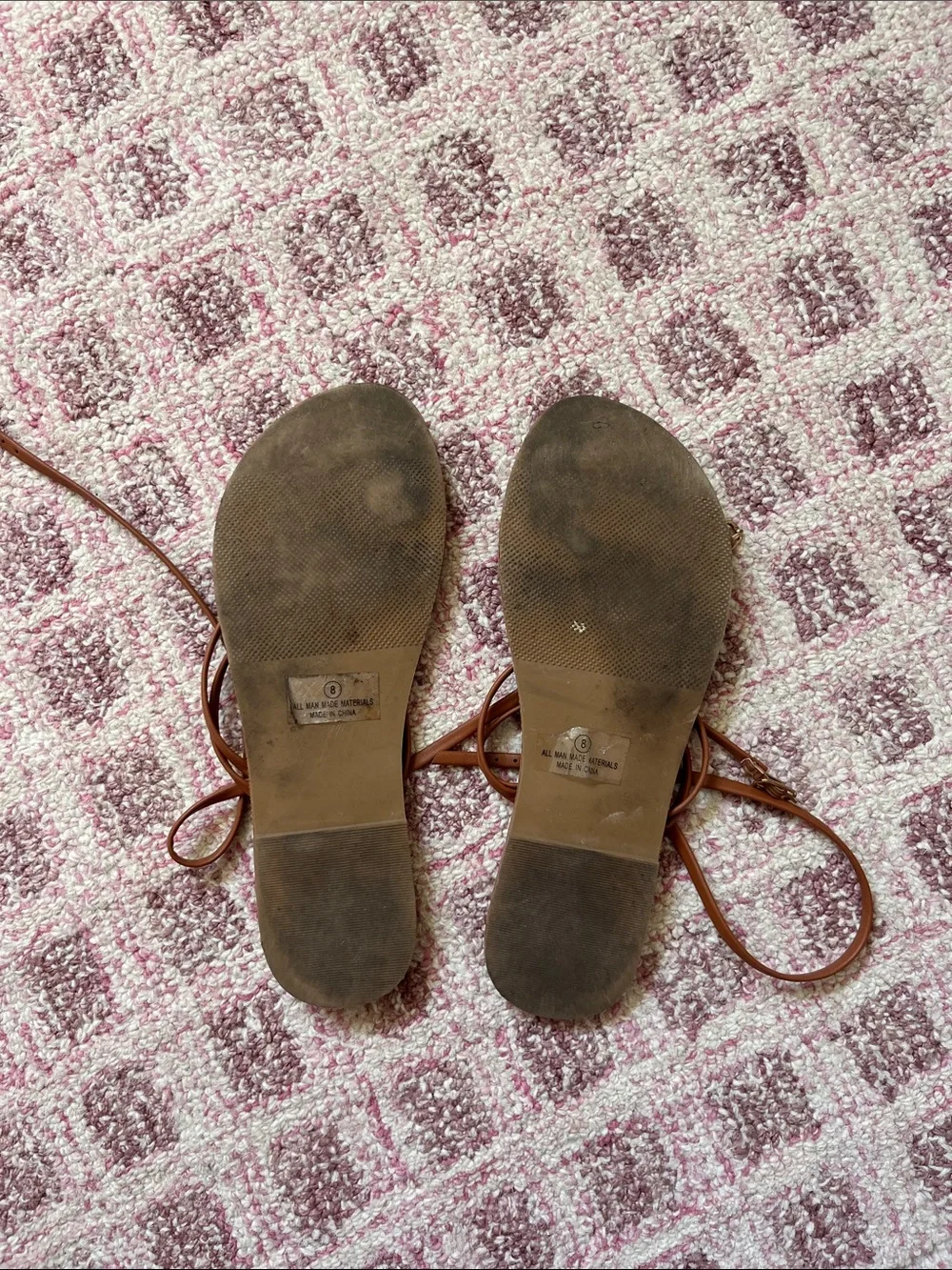These Three Boutique Brown Sandals